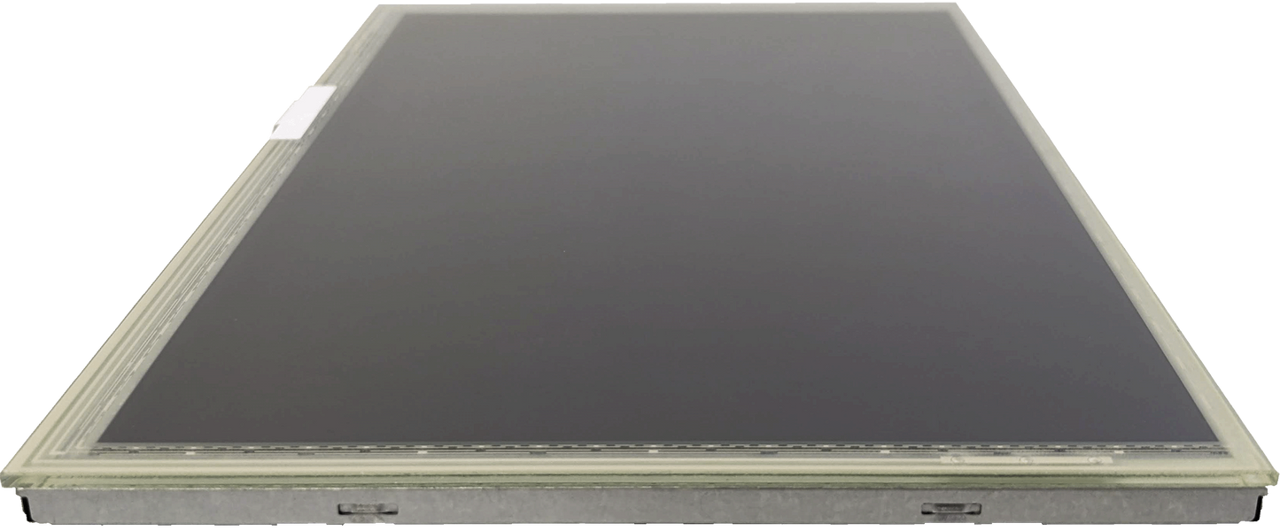 10.1" AUO TFT-LCD P/N: G101EVN01.2 w/ 5-wire resistive touch screen with resistive touch screen controller, perimeter tape bond integration.